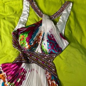 Beaded elegant dress